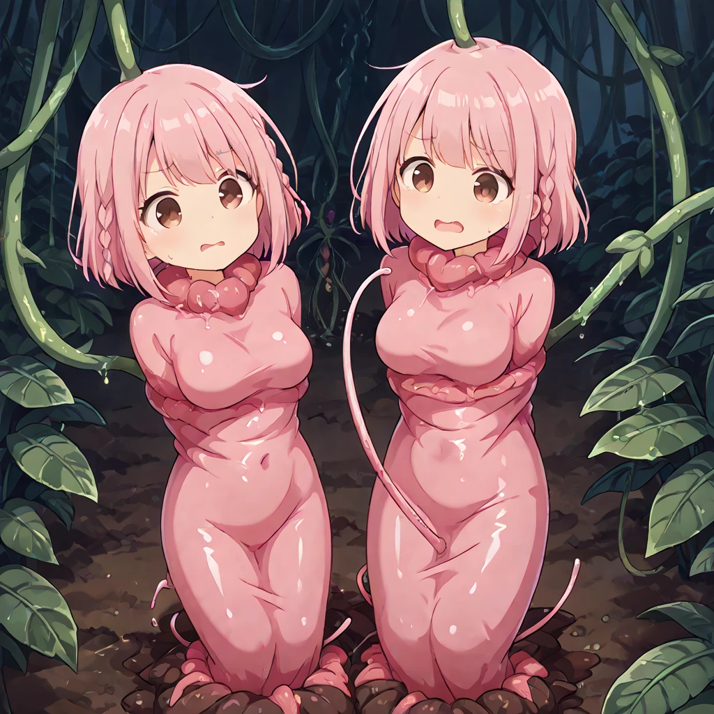 mastute piece, Best Quality, insanely detailed, 8k cg, (3+girls, 4+girls, 5+girls:1.2), harem, group picture, huddle together, squatting, spread legs, knees away, spread femail genital, kupaa, perfect detailed femail genital, perfect detailed anus, spread anus, front view, straight view, from below, shoot full body, looking down, perfect face, detailed face, very cute face, (little children, 6yo, flat chest:1.4), slender waist, nudism, completely bare, bareness, bare breasts, bare crotch, no panties, (bind breasts by rope, bind arms by rope:1.3), arms down behind back, no hands, no fingers, wide smile, beaming, smiling warmly, full-face blush, sweaty, wide open mouth, wetting femail genital, (outside city:1.3), uncensored, (vaginal dildo, sex toy:1.4), nsfw, (shibari:1.4),