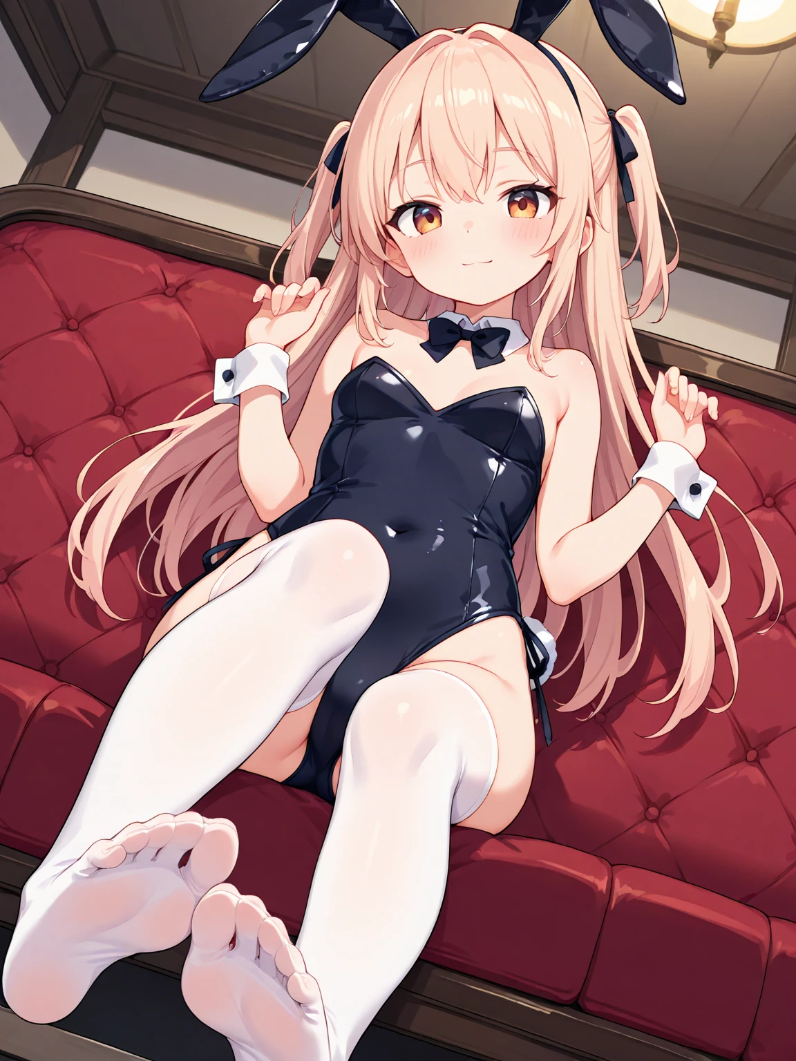 score_9, score_8_up, score_7_up, score_6_up, score_5_up, score_4_up, source_anime, BREAK
OyamaMahiro, 1girl, solo, 1girl, solo, female, text, hair, breasts, clothed, blush, open mouth, looking at viewer, black cat top, thong, smile, , erect nipples under clothes, black stockings, foot fetish, lie down, foots at viewer, foots, sole of the feets, masturbated qith dildo