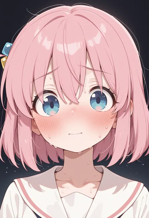 Cô gái anime lúng túng