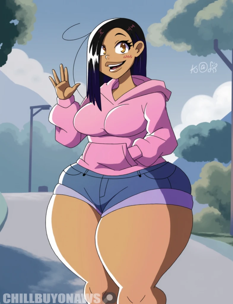score_9,score_8_up,score_7_up, futa, 22 years old,(African,Dark Skin,dark complexion:1.3) , sitting, park bench, public park, reading, loose hoodie, nip slip,exposed breasts, (large breasts,perky breasts, puffy nipples), downblouse, skirt,(exposed penis, dick,erect penis,anus),legs apart, legs up,blonde, Cuteness overload, cutest girl in the world, twin tails, cute cheeks, freckles, freckled futa, large ass, small hands, long legs,thick thighs, young face, kinky, adorable, round face, skinny, long legs, penis cumming, cum string, public park, grass, fishnet stockings and black boots, looking at viewer, surprised look on face,tongue out, eyes wide with shock, shocked, mouth wide open, surprised, BREAK, dynamic lighting, sunlight, leaves,