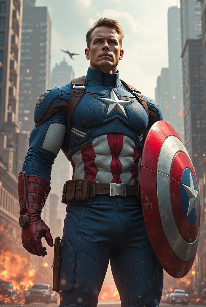 You can make Captain America transforming into a werewolf