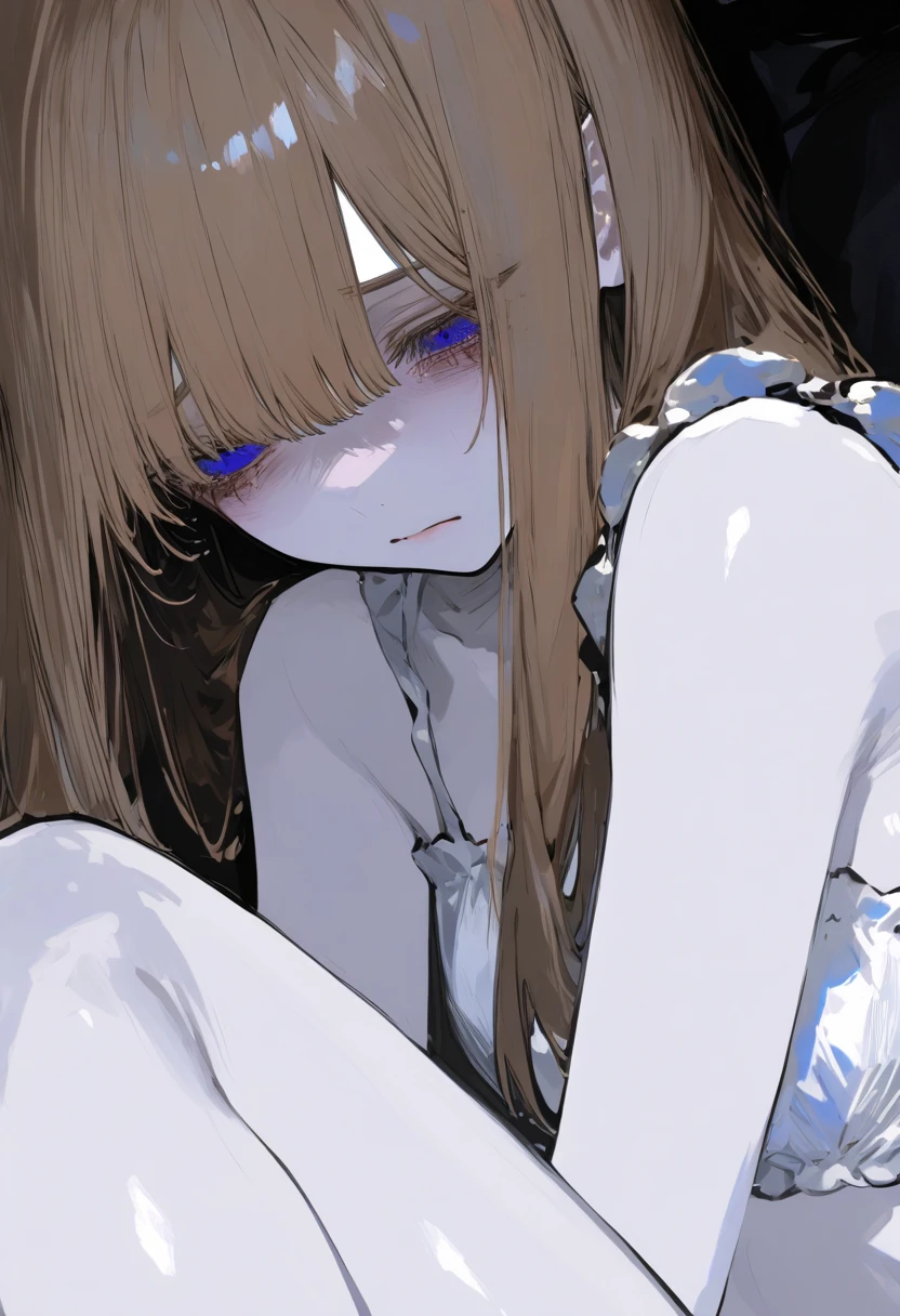 (((small ball gag))),,slave,Are sleeping,Cute little ,Tiny ,Small girl,,Childish face, Very fine clean face,Top quality, Subtle light, Soft lighting,Light from directly behind, With bust up,Front view,prison
