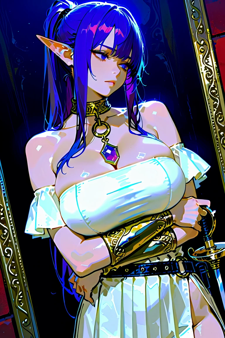 parvati, parvati, long hair, (purple eyes:1.1), purple hair,
BREAK (masterpiece:1.2), best quality, high resolution, unity 8k wallpaper, (illustration:0.8), (beautiful detailed eyes:1.6), extremely detailed face, perfect lighting, extremely detailed CG, (perfect hands, perfect anatomy),