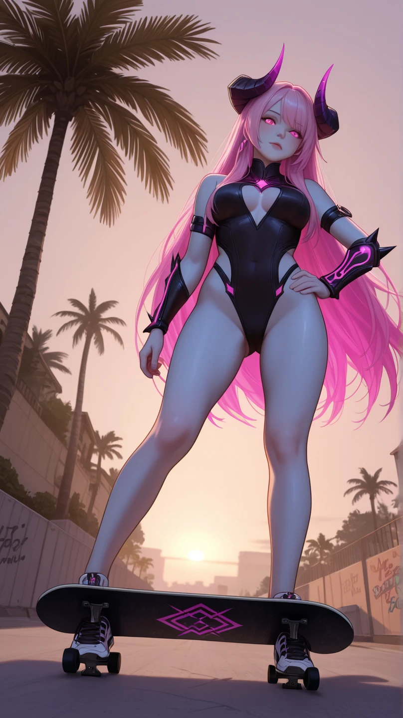((Ultra resolution image)), ((HDR MORE)), ((ultra realistic modeling)), high resolution, ((8K)), tall woman, 18-years old, wet pink lips, medium breasts, medium hips , thick-thighs , base ( Sonia Blade Mortal Kombat ), cyberpunk clothing, Neon Blue Mask , wasteland , sweaty skin