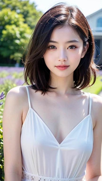 Mix 4, (8k, Live Shooting, Highest quality, masterpiece: 1.2), (Real, Photorealistic: 1.37), 一人のgirl, cute, night, rain, Wetty, Professional Lighting, Photon Mapping, Radio City, Physically Based Rendering, Gradient black hair, Gray Hair, Short Curly Hair, good looking, girl, Highest quality写真, High resolution, 1080P, (Clear Face), (Detailed face description), (Detailed hand description), (masterpiece), (Exquisite CG)、Extreme light and shadow、Disheveled Hair、Masterwork、Rich details、(Fine facial features)、(Highest qualityの写真)、(Masterpiece)、(Detailed eyes)、Look in front of you、Detailed clavicle、((Mid-breasted))、Nipple erection、Sexy、Lady、Clear、Smooth Hair、Clothes are not shiny、rainで服が濡れている、My clothes are soaked、Clothes are wet and stick to the skin、大rain、ゲリラ豪rain、Hydrangea flowers、rainが降っている、outside、night、