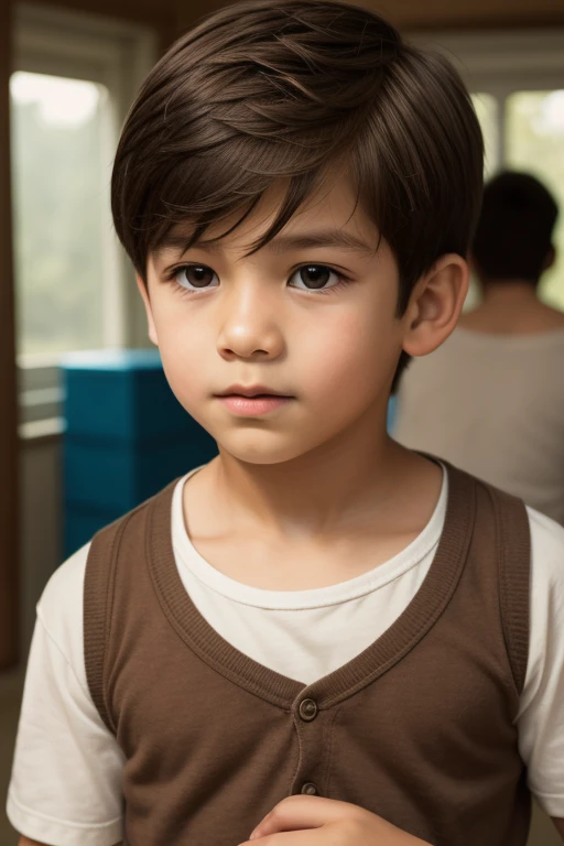 imagine / cute boy with big ear and big eye