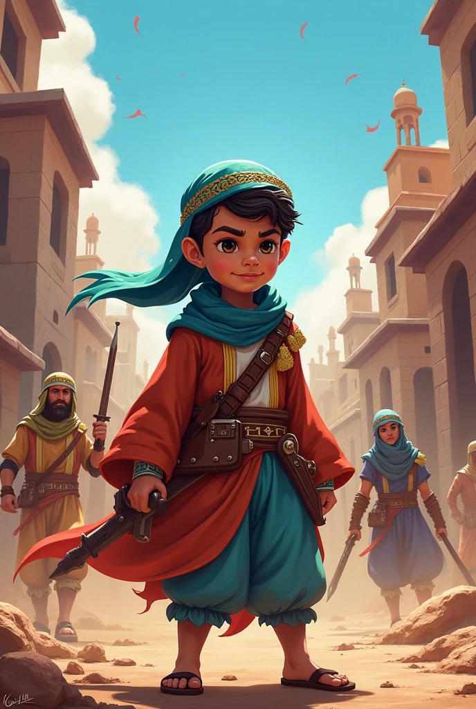 Introducing "OMC: Organization of Muslim Childrens"
Step into a vivid world where bravery and pride converge in our latest AI-generated artwork. Featuring a resilient child warrior, this striking image showcases the young hero wielding weapons with determination. The centerpiece is a flag with a leopard skin's line color, emblazoned with the name "OMC" and proudly representing the "Organization of Muslim Children."
This powerful visual captures the essence of courage and identity withmostadvancedtechnology.
Discover the story and join the movement today!