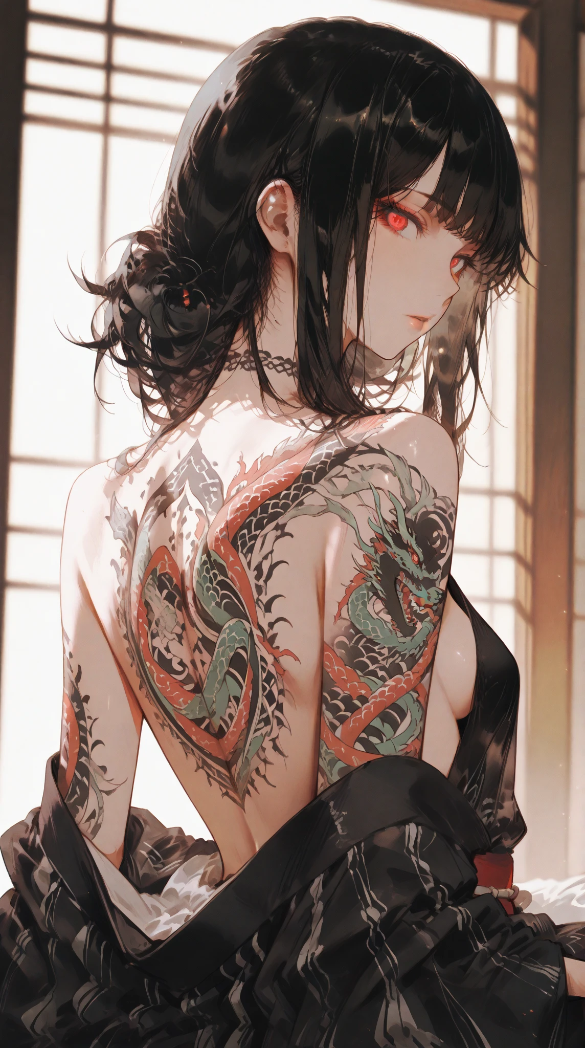 (((a world of spycraft and eldritch horrors))), ((subterfuge and madness)), ((modern day era)), (masterpiece), best quality, expressive eyes, perfect face, perfect body, detailed face, detailed eyes, detailed clothes, detailed background, intricate details, 4k, 8k, (((eldritch tentacles))), (((sensual, sexual, erotic))), (((traditional Japanese clothes))), (japanese clothes:1.2), (Shinto shrine:1.2)