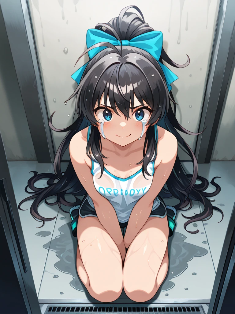 nsfw, masterpiece, Highest quality, 8K, Ultra-high resolution, Highest quality, Anime Style,1girl, ikamusume, cute, Down blouse, The best smile