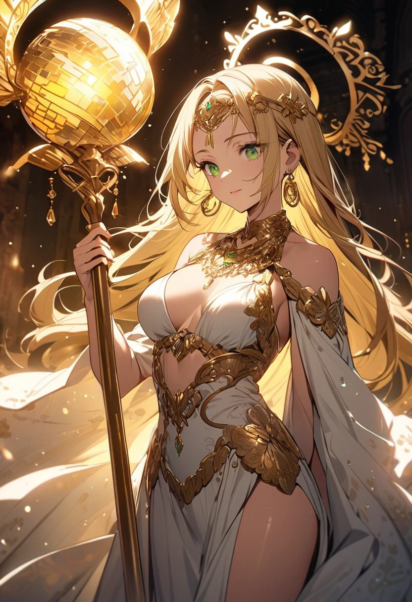 yellow hair milf goddess of earth