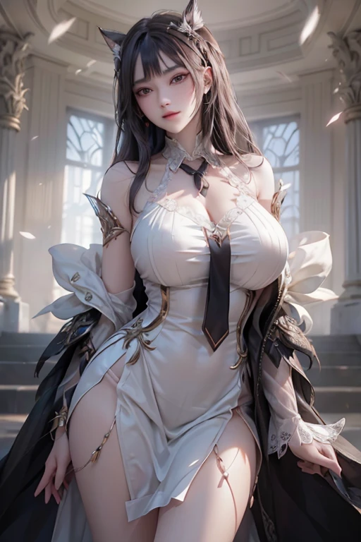 1 extremely beautiful bride, ((wearing red underwear:1.6)), (((jewels decorated on wedding dresses:1.6))), ((long black hair:1.6)), jewelry elaborately made from precious stones and beautiful hair, ((wearing a 24k gold lace necklace:1.4))), ((A thin red silk scarf covers half of the face:1.5)), the noble, noble style of an extremely beautiful girl, her small face is super cute, her face is very pretty, thin eyebrows, flawless beautiful face, ((black eye pupils: 0.8)), very beautiful eyes, ((platinum blue eyes: 1.6)), (((big round eyes:1.6))), nice makeup and hair detailed eyelashes, steamy eye makeup, high nose, earrings, red lips, ((closed mouth: 1.5)) beautiful lips, slim hands, most beautiful thighs, ((arms spread out to the sides: 1.5)), rosy face, clean face, flawless beautiful face, smooth white skin, (big breasts: 1.5)), ((high breasts: 1.6)), tight breasts, beautiful cleavage, (((big breasts and super round: 1.8))), ((super tight breasts: 1.7)) , beautiful breasts, perfect body, ((sitting position leaning back and puffing out chest, arms leaning back: 1.7)), ((wearing black fishnet stockings with straps attached to the waist:1.5)), 8k photo, super high quality, super realistic, super 10x pixels, optical, bright studio, bright edges, dual-tone lighting, (high-detail skin:1.2), super 8k, soft lighting, high quality, volumetric lighting, photorealistic, photorealistic high resolution, lighting, best photo, 4k, 8k quality, blur effect, smooth sharp, 10 x pixel, ((sea and moonlight at night background:1.5)), aurora, lightning, super graphics realistic, most realistic graphics, 1 girl, alone, solo, Extremely sharp image, surreal, (((frontal portrait: 1)))."