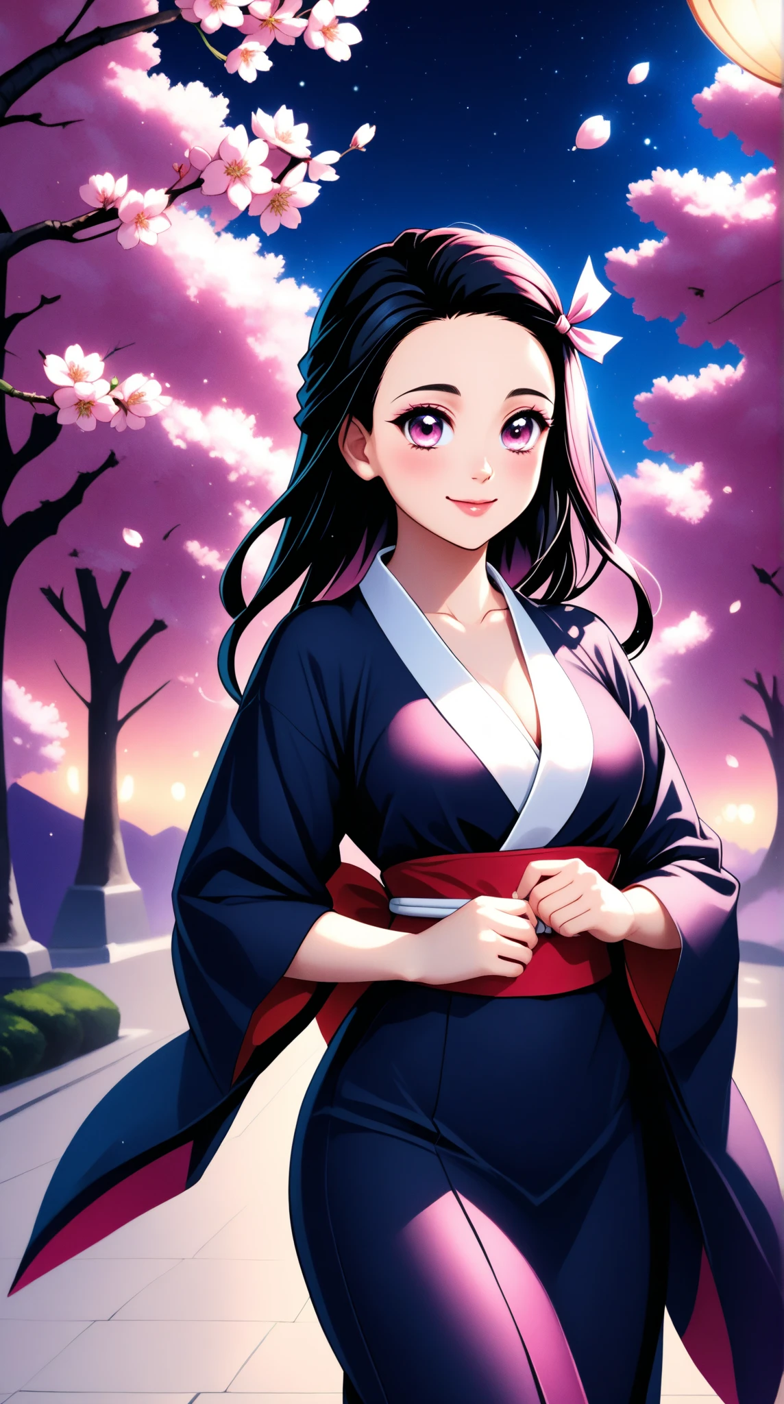 (masterpiece:1.2, best quality), bacsojin, 1girl, long hair, black hair, pink dress, pose, character design artwork, game design <lora:bacsojin (3):0.6>