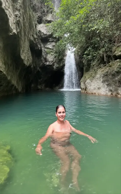 Huge female breast 