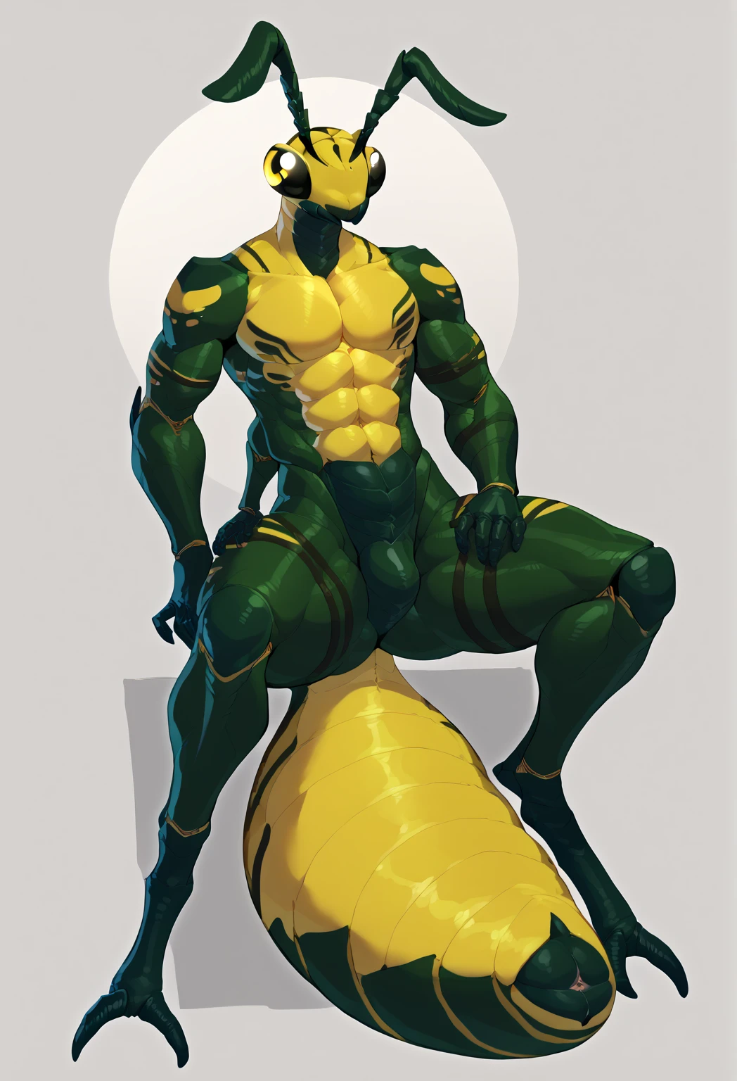 Highest quality, Highest quality, High quality illustrations, masterpiece, Ultra-high resolution, Detailed Background, room, Absurd, Perfect Anatomy, performance, Good lighting, Shadows in the movies(kemono, Furry Personifi猫ion), Lizardman, Rubber Suit, latex, neon, neonライト, neonカラー, Bodysuits, Cyber Suit, cyber punk, Green Rubber Hoodie, Sit on the sofa, Earrings, Tattoo, Huge bulge, Dynamic Angle