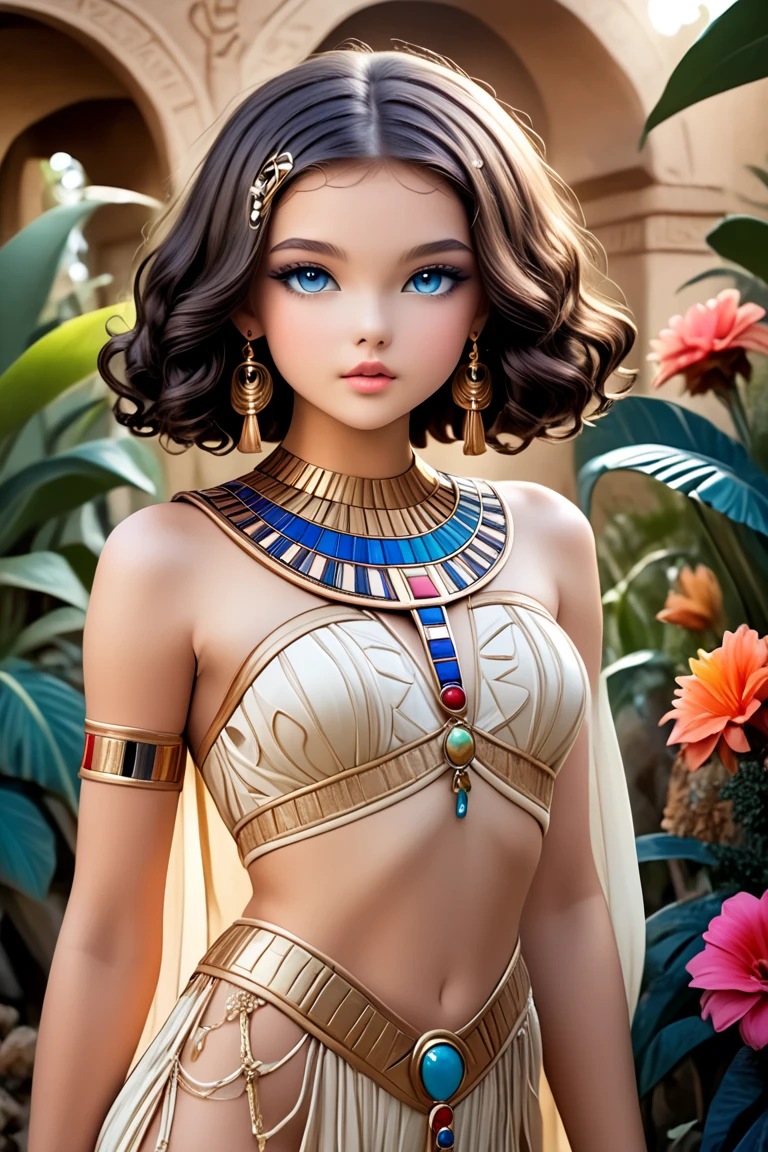 raw ultra detailed photo of young (sexy:1.3) 18 year old (Cleopatra:1.3) sitting on her throne, posing in an extremely seductive pose, wearing (exquisitely decorated:1.3) (thin see through clothing:1.3), beautiful embroideries, beautifully exotic headdress, (complex background)
(very realistic detailed skin), (specular highlight), (subsurface scattering), (150 mm), complex textures, (global illumination), (ambient occlusion), HDR, ((extremely intricate)), (intricate details), vibrant details, complex elegant beautiful background, octane render, 8k, best quality, masterpiece, extremely detailed, (realistic, photo-realistic:1.5), amazing, fine detail, masterpiece, best quality, delicate, extremely detailed 8k wallpaper, octane render, extremely high resolution textures, cinematic still, ultrarealistic, (great composition:1.3), (beautiful embroideries), (vibrant colors:1.3), (exposure blend:1.3), (diffused light:1.3),