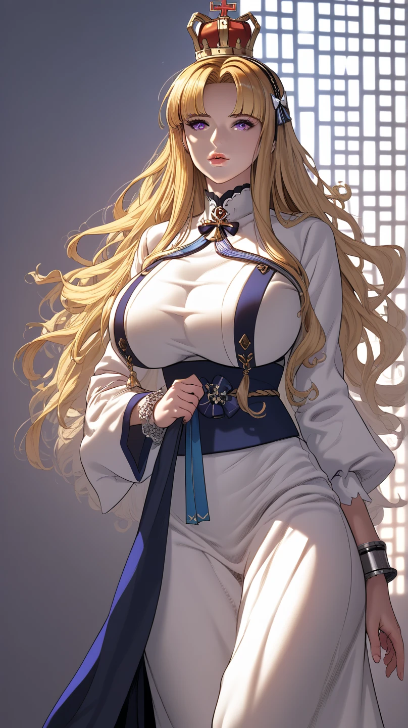 noble、female、Big Breasts、fear、Chattering、Unfortunate、fear、ponytail