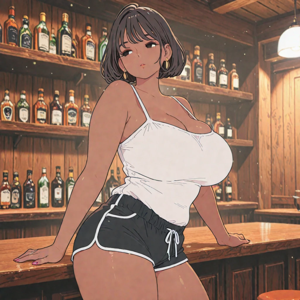 Hot mom,独奏,(:1.3),thick thight,upper legs,Wide buttock,dent in the skin,dual horsetail,curlies,gym room,ssmile,cheerfulness,(Red transparent three-point type:1.2),cparted lips,plumw,exposed midriff,protruding areolas,gigantic cleavage breasts,4K,realistic humid skin,Armpits,Pouting the buttocks,Station,Stick out your big tongue,Fleshy figure,with perfect legs,Hypertrophic,protruding areolas,Bronzed skin,detailed lips,bubble butt,Dewy,Lick,erected,is shy,Fitness,Drink water