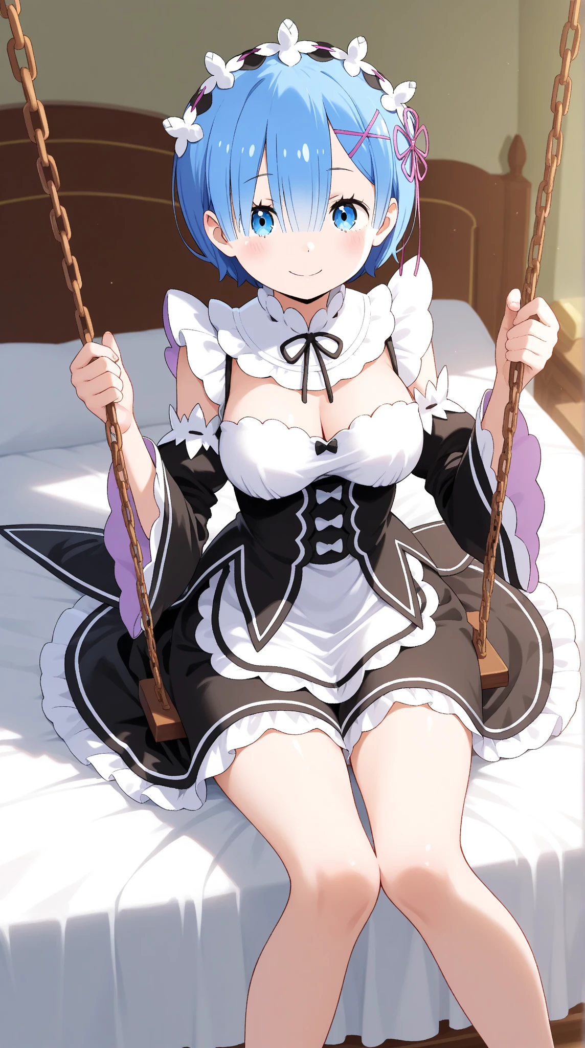 、Plump、Show your pants、(((Fighting Pose)))、Weapons Morningstar、((Underground Prison))、((The floor beneath my feet is crumbling))、((((Rem in chains)))),(((((Fisheye Lens)))))、((((Super huge breasts))))、(((Plump thighs)))、(((Rem from Re:Zero)))、looking at the camera、High qualityHigh quality、8k、(((((Full body description)))))、Chest、Fantastic、(((((Torn maid uniform)))))、looking at the cameraで、barefoot、((((((Tall Rem))))))、Sweat splashes、Clothes are ripped off,(Torn knee-high socks)、