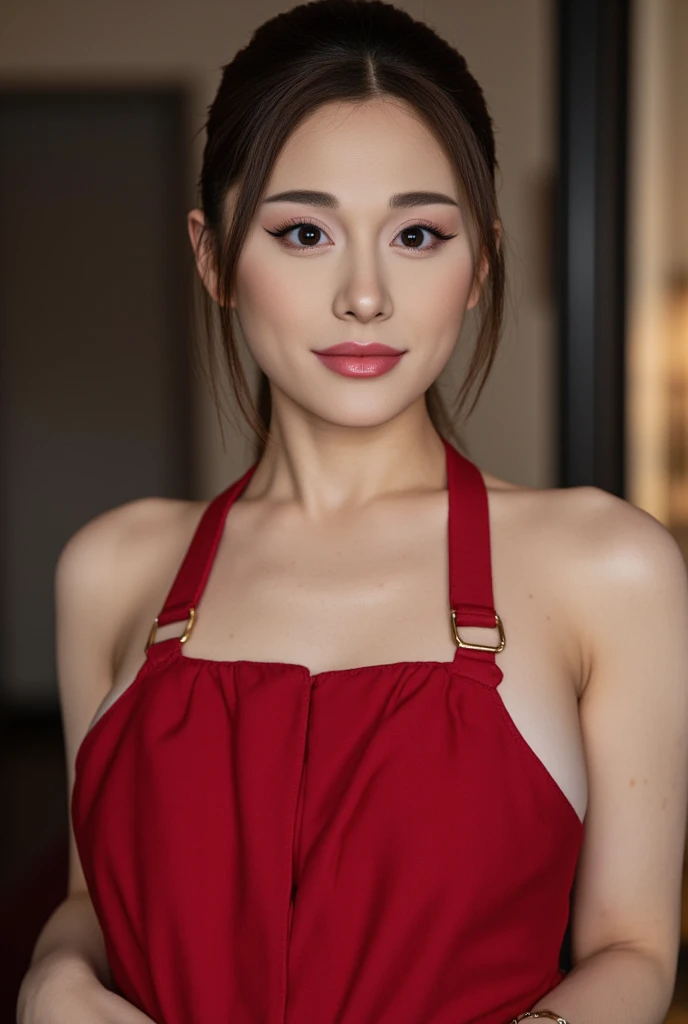 (Old Lady:1.7), Transparent transparency, (Light Green Chubby Strapless Dress), adorable, 1 girl, (face to face), 10 years old, baby face, happy, medium body portrait, (face details: 1), (eye details:1), ((big breasts)). wearing transparent transparency long shirt, .. Cute posed. proportional body. Ultra High Res. realistic: 1.4, UHD, poke a bun Hairstyle , lace "Top CG, the highest picture quality, masterpiece, delicate and delicate Bishōjo, ((185cm beautiful woman)), (tall and tall), Imperial sister, Queen temperament, white skin, exposed chest, long legs, perfect facial features, bright eyes, red lips, beautiful and cold, (big breaks) ）, delicate luminous eyes, exposed navel clothes, red leather clothes, tight leather clothes, 4k picture quality, Cosmo Lady, modern city, realistic portraits,reality,photo,1girl,,ULTRA HUGE BREASTS: 1.2, ((BIG BREASTS: 1.2), naked
