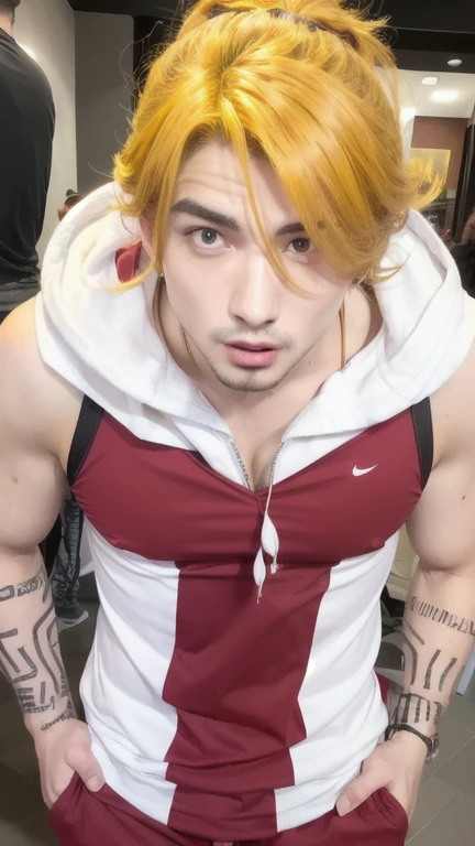 Homem sexy bonito