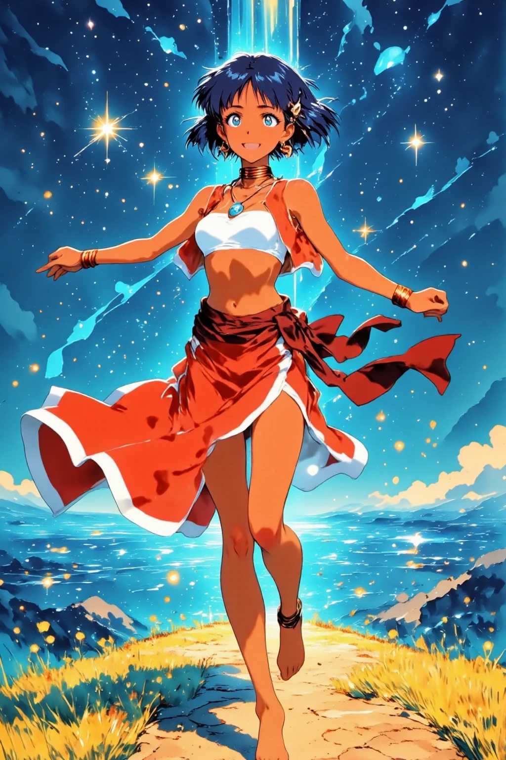 (((sun)) best quality, ultra-high resolution, 4K detailed CG, masterpiece, sun, tribal sun, tribal Maori, Maori picture style, aesthetic, screen-centered, ground-to-sky view