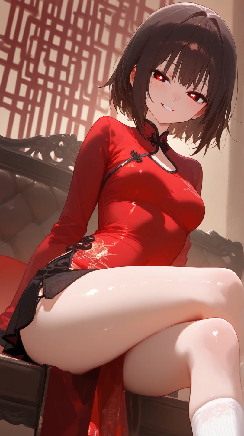 (Character: Mavis Dracula) (masterpiece, best quality, extremely detailed CG, beautiful detailed eyes, ultra-detailed, intricate details:1.2), 8k wallpaper, elaborate features, full body, (1girl, solo:1.4), (sexual pose:1.3) , curvy , (Young Ages:1.2) , wet, sweaty, see through , NSFW , pornographic exposure, messy short hair, ((string, thong, micro bikini)):1.3 , full moon, clear sky , torn cloth , front view , looking at viewer , bra lift ,red sneakers ,seductive posture, alluring, beautiful face, pale skin, short hair, shiny skin, skindentation,