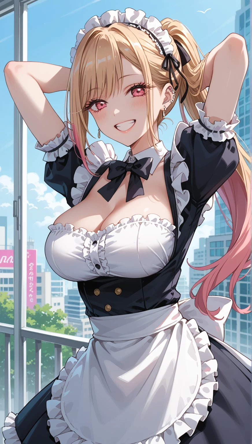 (masterpiece, highest quality), NSFW, From the side, , (cum in mouth:1.5),
1 girl, (1 boy, Take off your pants to your knees:1.4), (blowjob:1.7), (Deep Throating 1.7), squat,(penis:1.3),(Half-open eyes:1.8),
Stop breathing hard, vapour, (torogao:1.3), (:>=),
blake 23 years old, (huge chest),( blond hair:1.3),short hair, (we say:1.3), (huge chest:1.2),  chest,
BREAK, woman, sexly,cute clothes, Show chest, big lips, Frilly clothes, (Huge chest), tight waist, (pink lingerie:1.4), cleavage, ruffle chalk, bare shoulders, clavicle,
BREAK , garter strap,, pussy juice,
Destroying a luxurious mansion, doorway, turn back,