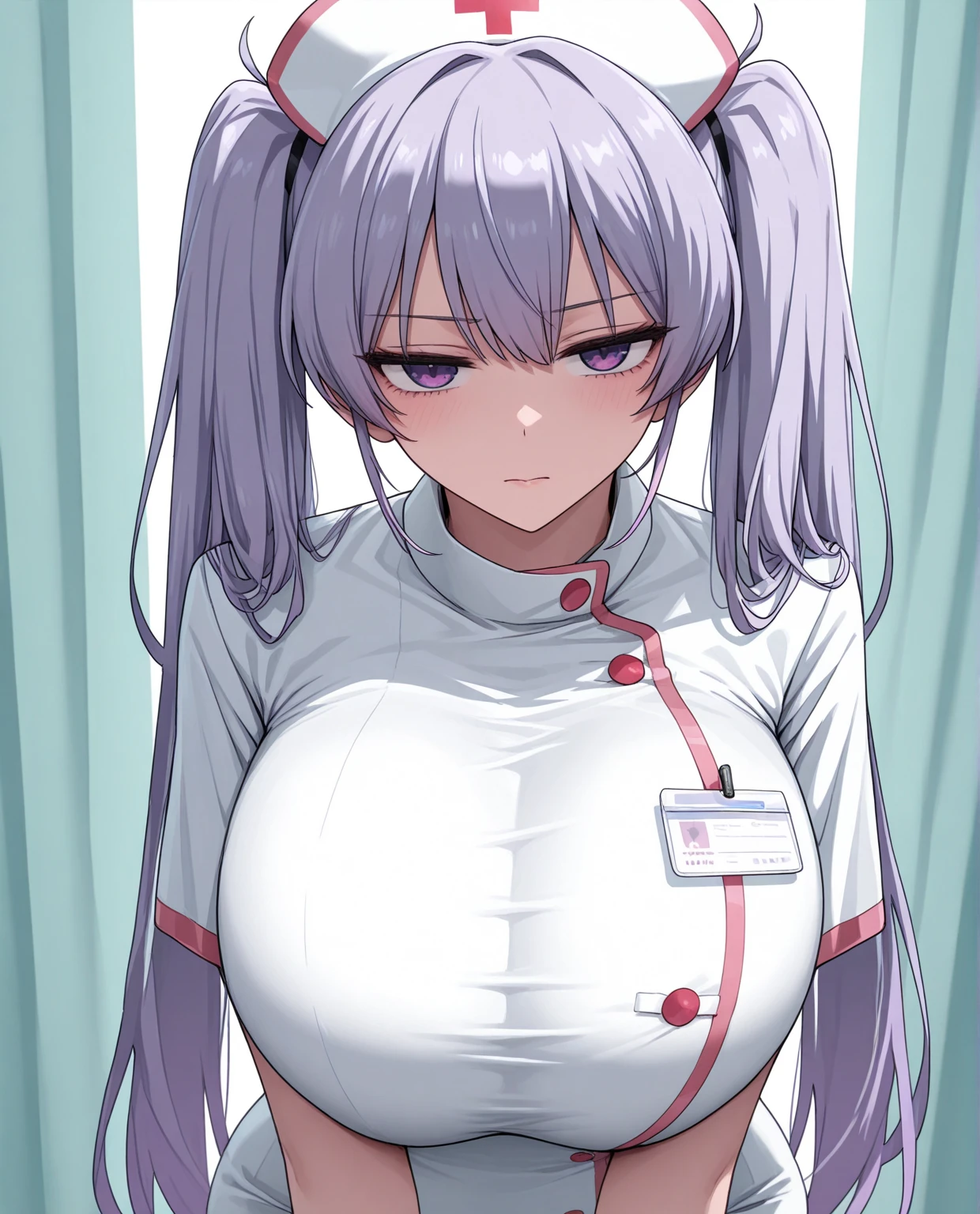 (ghosty:1.7) {(doctor:1.5)|nurse} girl, ((white doctor coat:1.4), (no headwear:1.8)), (spirit, spiritual:1.2), 1girl, perfect and well designed glowing shiny eyes, (beautiful detailed eyes:1.05), (natural breasts:0.7), slim body, beautiful and delicate cute face, (face detail), ((realistic face)), pores, ((pale grey skin)), detailed skin, realistic skin, (((bioluminescence))), ((shiny skin)), (multicolored gradation skin), (monster girl:1.25), human face, medium length hair, hair voluminous, (((((multicolored gradation hair))))), super high resolution, 8k, parameters Best quality, (masterpiece:1.4), (magic accessories:1.4), bracelets, extremely detailed thick tight ({nylon|lycra}:1.5) ornate (skirt:1.5), (standing nipples under cloth:1.35), (ornaments on clothing:1.5), (neckline:1.3), (cleavage:1.3), decolette, Young Girl, Little Beast, (Smile:0.9), (pale Skin:1.65), ultra detailed, photorealistic, ((Real image)), (best quality:1.4), super high resolution, (Realistic 2.0), More details, (((1girl))), {(medical ward:1.2)|(nurse cabinet:1.5)|(doctor office:1.2)}, futuristic, cyberpunk, magic technologies, (beautiful and aesthetic:1.2), (fractal art:1.4), (cinematic light:1.1), (close DUTCH ANGLE:1.2), 16K, HDR, RTX, Ray Tracing, Radiosity, Anisotropic Filtering, Subsurface Scattering, (((magic lights))), metallic reflections, Detailed, Realistic, 4k highly detailed digital art, (cool_color), extremely detailed CG unity 8k wallpaper, vibrant colors, (seductive pose:1.4)