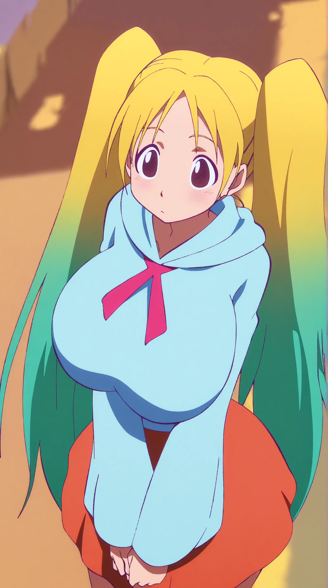 , アニメ, Petite little small junior body, Small breasts, Small breasts, Small breasts, topless, topless, topless, Nipples are visible, Nipples are visible, Nipples are visible, Large nipples, Put on larger nipple cups, Breast pumping equipment installed, Stimulate the breasts, Milking tube, Breast milk, Kasugano Urara, blonde hair, twintails, pink scrunchie, brown eyes, , purple jacket, cropped jacket, red bowtie, blue dress, short dress, pleated dress,  little small junior body, Embarrassed, Small breasts, Small breasts, Small breasts, topless, topless, topless, Nipples are visible, Nipples are visible, Nipples are visible, Large nipples, Put on larger nipple cups, Breast pumping equipment installed, Stimulate the breasts, Milking tube, Breast milk,