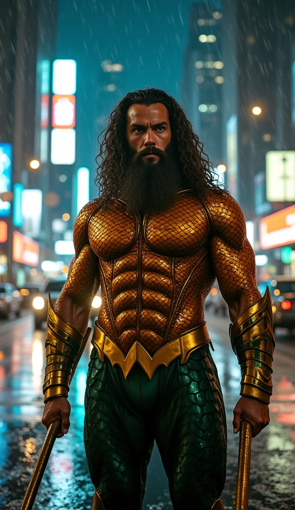 arafed man with a tattoo on his chest and a dog tag, jason momoa as assyrian, jason momoa as conan, jason momoa, aquaman, aquaman aesthetic, jereme momoa as tarzan, fox, poseidon, herculean, as an atlantean, still from a live action movie, beautiful man, fan art, he man