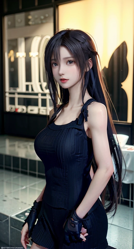 Final Fantasy VII, masterpiece, absurdres, 1girl, Tifa Lockhart, length hair, messy hair, large breasts, breasts out, Bound, Bondage, (arms behind back:1.4), BDSM, tape, TAPE BONDAGE, close-up, srestrained, best anatomy, Curled up, angry face, mad，crying, shout, Upper body, humiliation, desperate, (Stripped naked), (men touching her), touching hair, (((pov hand playing with her long hair))), forest, outdoor 