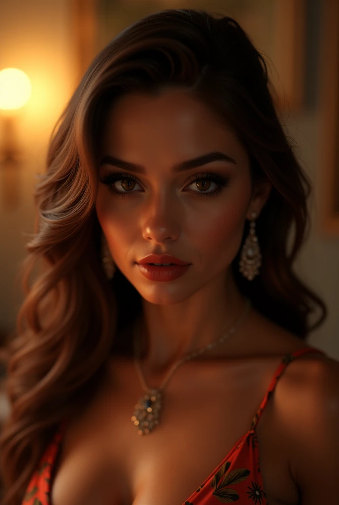 beautiful detailed eyes, beautiful detailed lips, extremely detailed eyes and face, longeyelashes, 1girl, elegant evening dress, beautiful ornate jewelry, luxury rooftop cafe, high-end lounge, overlooking washington dc skyline, cityscape, evening lighting, warm colors, realistic, photorealistic, photo-realistic:1.37, best quality, 8k, highres, masterpiece:1.2, ultra-detailed, cinematic, dramatic lighting, vivid colors, intricate details, luxury interior design