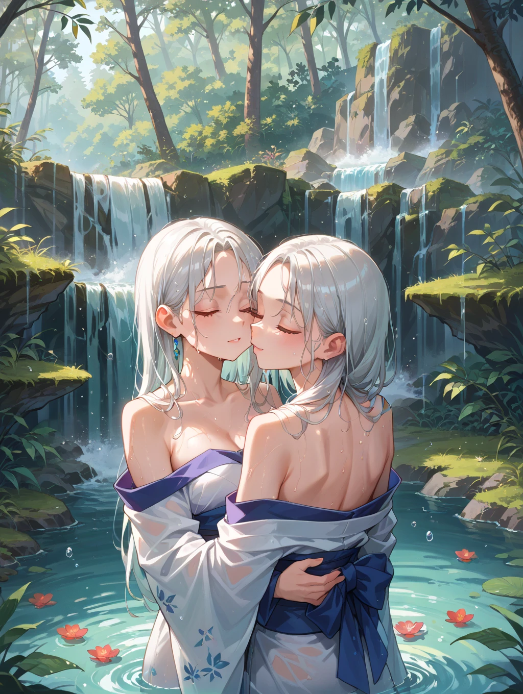 lesbian kiss, apenas rosto, duas garotas,, molhada wet, boca aberta, tongue stickout, corada corada, babando babando, Gosada cuming | |, white liquid the on pussy lesbian kiss, mamilos , babando babando cum, , , Direito, boca aberta, Tongue out, apenas rosto, rubor rubor, babando babando, como como, white liquid o on , , babando babando cum,(sex, penis, blowjob, ), (onsen, in hot water,),