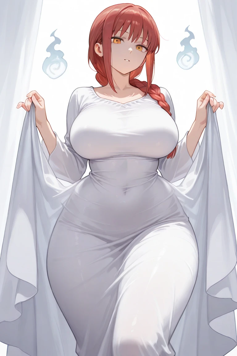 (best quality, ultra-detailed, realistic:1.37),portrait,voluptuous woman,flower,tight dress, Random dress color, passionate look,large buttocks,vibrant colors,soft lighting, standing, full body view, extreme tall, long legs, very tall, tall,