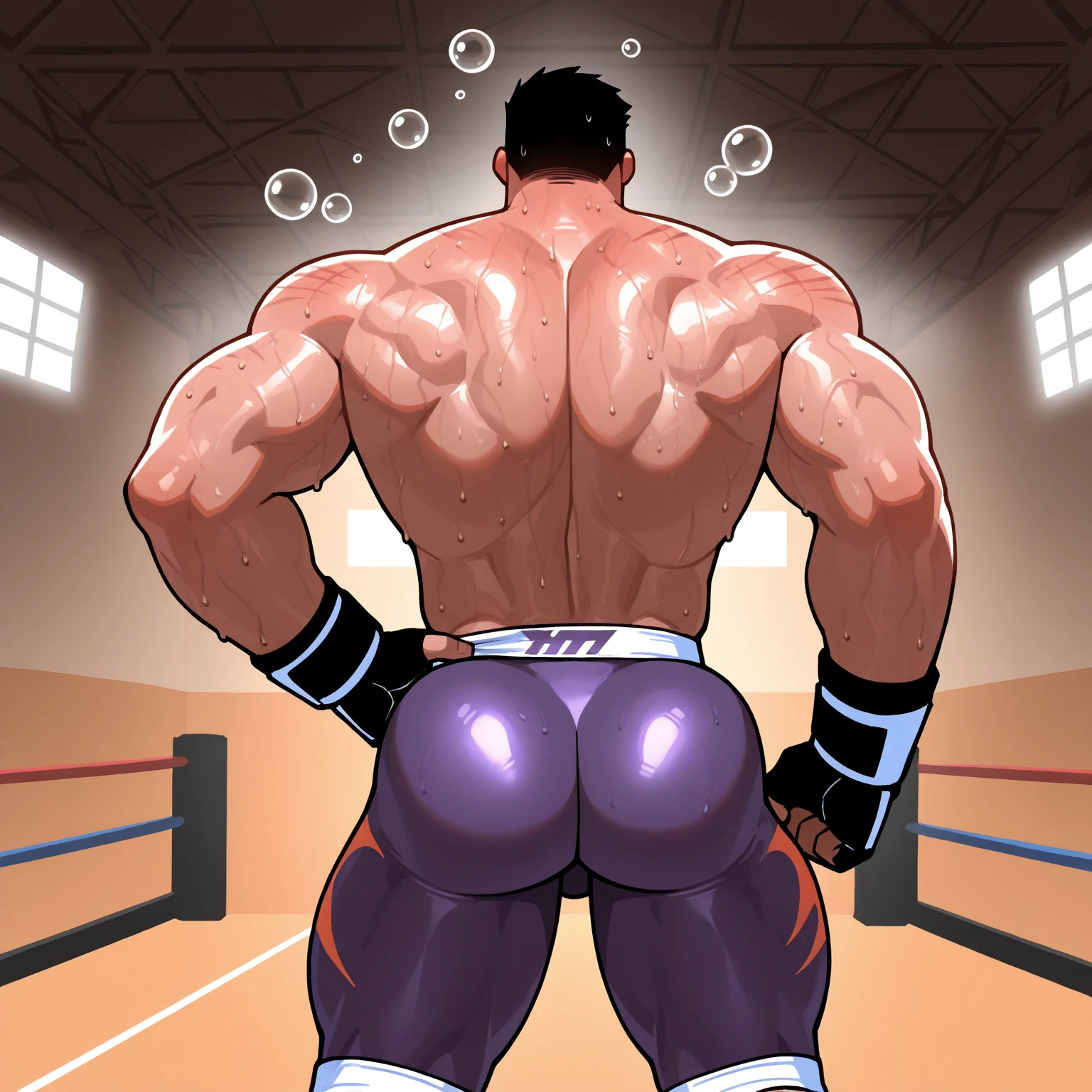best quality, masterpiece, multiple men, orgy, group sex, muscular, excessive public hair, fellatio, anal sex, double anal penetration, dripping precum, dripping cum, cumshot, explosive cum, cum projectile, crowd in the background throw money at them, laser lights and RGB spotlights in the background, sexy, gay, homoerotic, zoomed out, ambient lighting, extremely dramatic shadows, perfection, no watermark, no logo, no signature