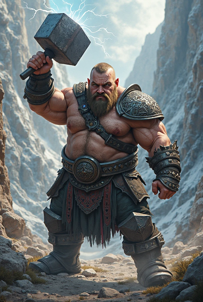 Dwarf warrior rpg