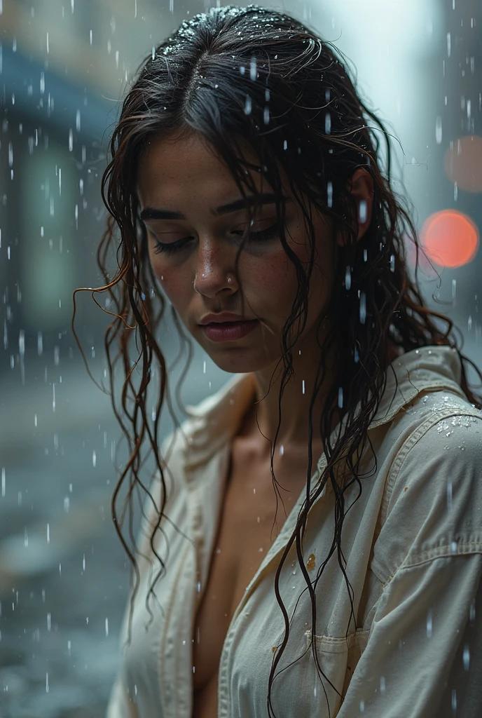 (((masterpiece))),(((best quality))),highly detailed, cinematic film still 1girl wet tshirt water drops,splash detailed,surreal dramatic lighting shadow (lofi, analog),kodak film by Brandon Woelfel Ryan McGinley,vignette,high budget,bokeh,cinemascope,moody,epic,gorgeous,film grain,grainy, <lora:xl_more_art-full_v1:0.75>,