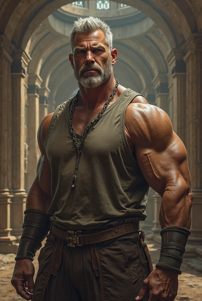 (masterpiece, intricately detailed, highest resolution, best quality:1.2), (doujin), a cocky old Indian pajeet, a 44 y.o muscle stud with a muscular physique sitting on a chair with black eyes,dark-skinned male, wearing a ((spawn inspired, spawnuniform, suit, armor, gauntlets, boots, tight shirt, chains, belt, metal gear,)), (excessive cum), (cum on body), (cum drip), flaccid penis,saggy balls,hairy chest,vascular,muscle striations,soft light,fantastic realism,