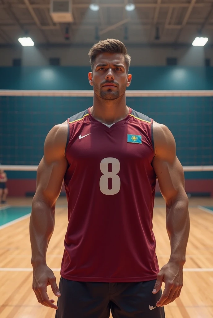 (1boy, photorealistic:1.4, ultra realistic, masterpiece:1.2, best quality, 4k), young olympic male volleyball player posing nude and holding a volleyball in front covering his penis, big smile on his face, slim athletic body build, photo from the olympic games, outdoor sand volleyball court, detailed face, ultra realistic skin, Olympic Games, shot on Nikon d850 50mm, dlsr, RAW, natural outdoor lighting, midday sunlight