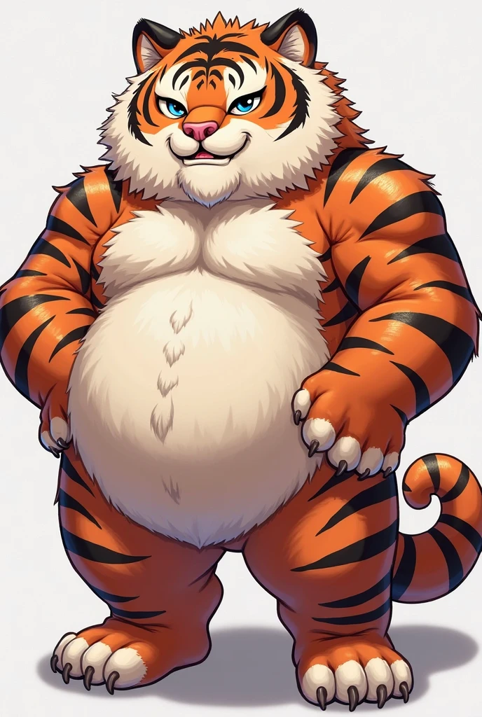  Correct body proportio，solo，male people，bare，Shirtless， A high resolution，obesity，furry，fanqiuhu