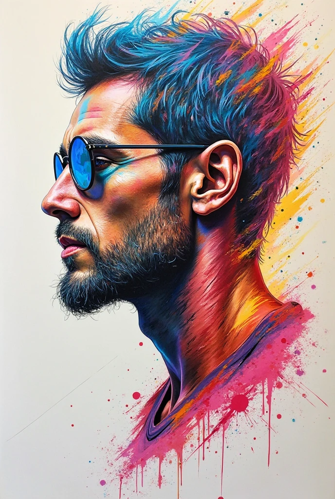strong handsome man, centered, key visual, intricate, highly detailed, breathtaking masculinity, precise line art, vibrant, comprehensive cinematic, Carne Griffiths, Conrad Roset, (the most beautiful portrait in the world:1.5)