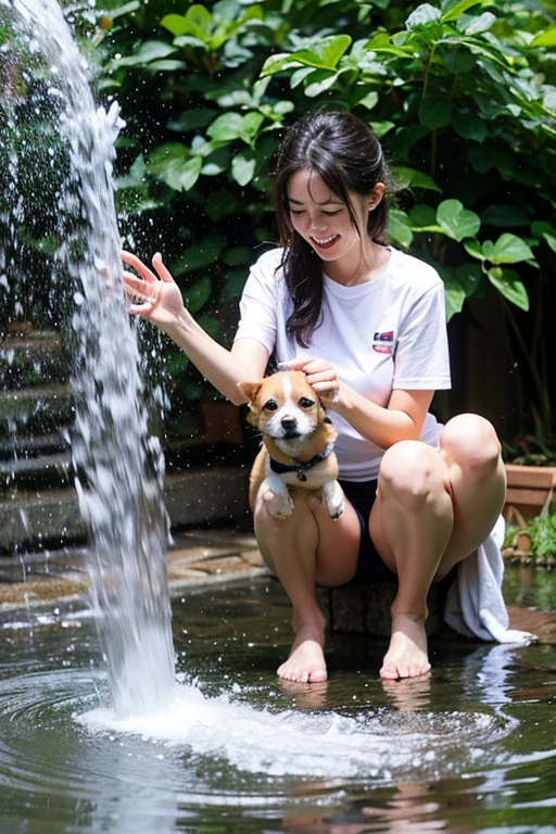 Pokimane doggy postion soaking wet pussy