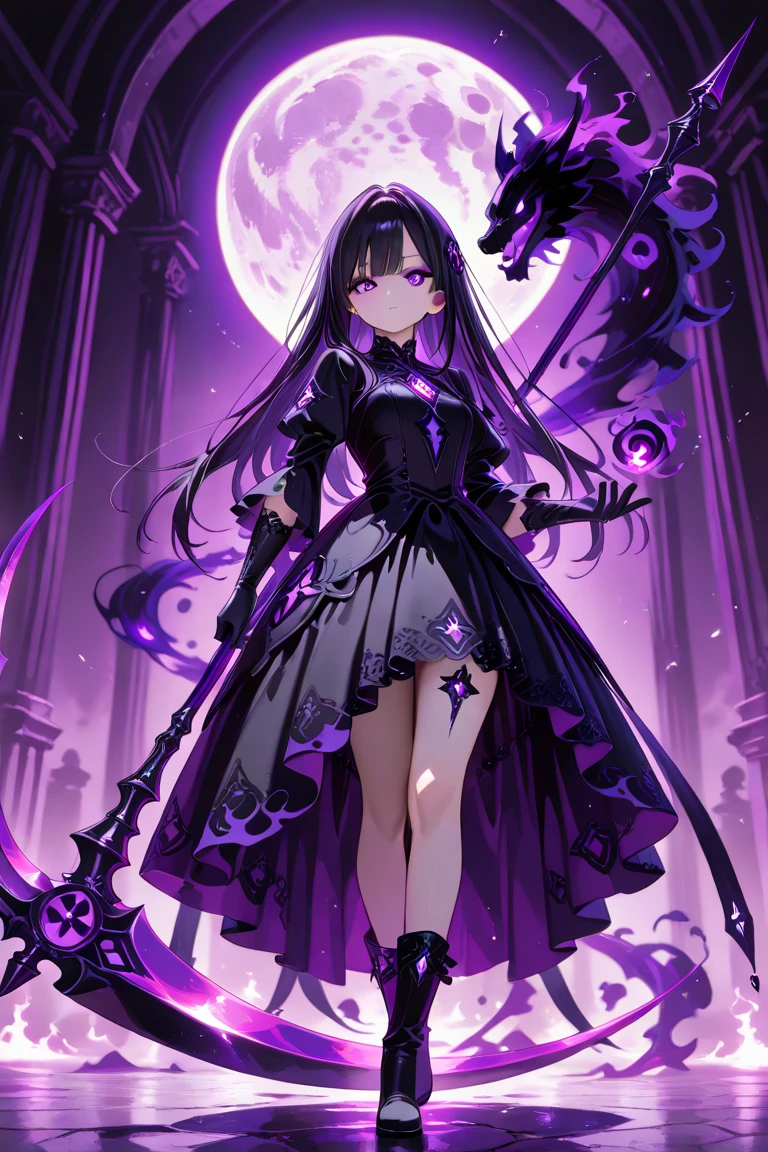 (game cg), highres, (masterpiece), (best quality), official art, hdr,
fierce wman, long black himecut with blunt bangs, (medium breasts), red eyes, cat ears, (intricate bladed armored) [gothic], weapon, (beautiful detailed surreal (dark pool) of (evil (magic)) and tendrils),
by Yoshitaka Amano