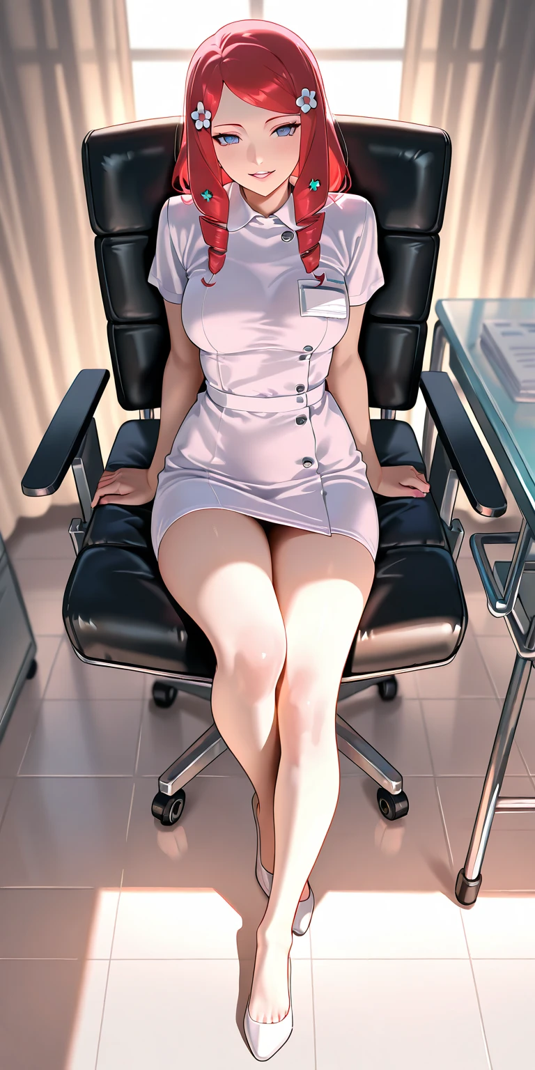 nurse uniform,hospital, latex nurse suit,nurses,busty,elbow gloves,labcoat,silverhair woman,blue eyes , gigantic boobs ,medical instruments,asian nurse,two nurses,speculum,examination room,oversize boobs, ,big ass ,strap on, lay on table ,legs spreaded,giving birth,gyno chair , dentist,Milf,