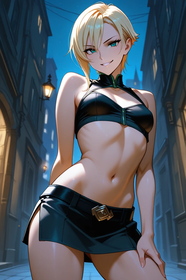 ((((An ultra-high picture quality、Fine-grained image quality、masuter piece、top-quality、fullnude、Unusual look、Long body、large full breasts、Brown skin color、Gold Hair、short-hair、Red ruby-like eyes、South Island、Blowing wind、Split abs))))、(((Very marked camel toe))),((((darkskin)))),((sun burn))、Realistic skin type、an anime girl、Detailed Digital Anime Art、A seductive anime girl、extremely detailed art germ、a hyperrealistic schoolgirl、Ilyakukvshinov、Smooth Anime CG Art、Ultra Realistic Woman、ig model、ArtGerm、photo-realistic anime girl、digital anime art