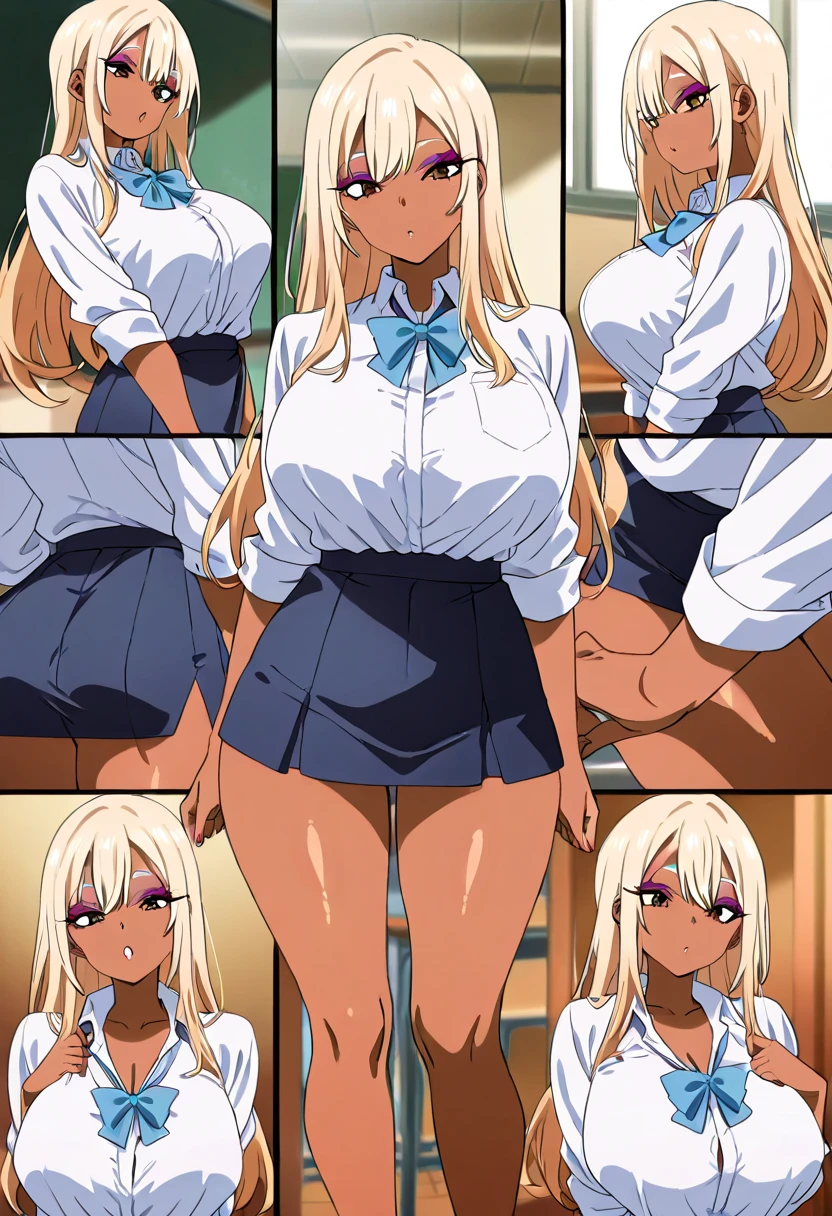 score_9, score_8_up,   pretty girl .  blonde hair .    long hair  .      source_anime  Bibl3  .  in office  .  empty eyes      .  good eyes.  detailed .   pubic hair  .    crazed  face.  eye focus.  huge breasts, blush     .   female in , lifting skirt, smile