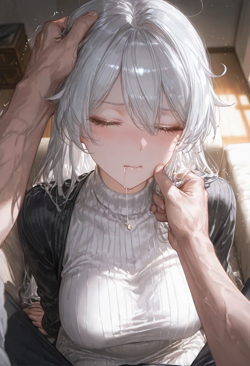 score_9, score_8_up, score_7_up, source_anime, best quality, masterpiece,official art, absurdres, highres, waifu2x,break,1girl, tomboy, dark-skinned female,short hair, low ponytail, flat chest, (nipple:0.6), sweat, saliva, tongue, blush, erect penis, oral sex, felatio, cum, motion lines, facial, heavy breathing, sound effects, spoken heart, outdoors, break,(clear line illustration:1.2),very high resolution, very aesthetic, super detailed skin, Best sexual lighting powered by famous artist, 8k,ero picture,beauty illustration,photoshop_(medium),,(Detailed Lighting),uncensored,