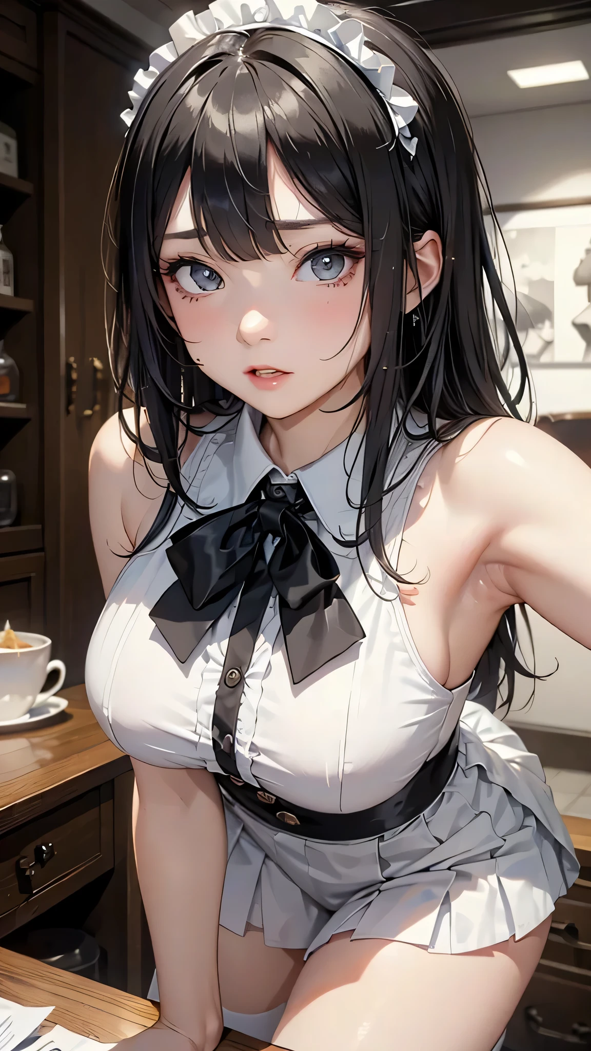 high school girlブレザー、high school girl、Red checked skirt、JK Style、Jacket、smile、garter、Knee socks、Panty stocking、Otherworldly beauty、Extraordinarily cute、boredom、unusual beauty、Dark black eyeshadow、sorrow、Good skin glow、Long Hair Straight Hair、Dark Gothic Makeup、暗いsmile、Beautiful woman、Stained Glass Background、On the table、Best Quality、5 reference books、Sweat glistens on my chest、Sweat glistens on my face、Thigh sweat、sweating、Black frill East size Regular size、Dark pink hair、Age 22 years old、Sweat sticks to my thighs、I sweat a lot and get sticky。、My thighs are sticky and shiny、Sweating on thighs and chest、Bust size S、Slightly slim、I sweat all over my body、play the piano、Sit down and play an instrument、legs are thin、Two girls、Lesbian couple、Hugging a girl、My female friend has a super cute face、My female friend has a very beautiful face、Do lesbian play、