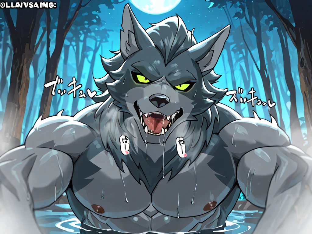 ((duo:1.5)), ((Two Men:1.5)), Tall、Tightened、Muscular blue werewolf (( Excessive sweating)),A piercing black gaze, (( Black loincloth)), (Details eyes:1.5), end:night、in the starry sky,((Pure sweat soaked throughout the wolf's muscular body.)),Fighting pose,(Fine grain),Sharp focus, black tongue
, A large amount of saliva, Pour in saliva
, A lot of water overflowing from the mouth, Dark penis, Big cock, ejaculate, A lot of semen, A lot of milk overflowing from the tip of the penis , Big cockの先から溢れるA lot of semen, A penis with thick veins, A penis with thick veins, 陰茎の先から溢れるA lot of semen, Poolside, two people having sex, (A werewolf rapes a dark and handsome demon:1.5), (Black Human:1.5), Hairy red demon, Asian-looking demon, A pool filled with cum
, outside border, Two people hugging each other, ((Wolf giving blowjob)), ((強制的にWolf giving blowjob)),Overflowing semen,口からOverflowing semen,((Intimidating)),(kiss),Semen dripping from anus,Giant golden balls