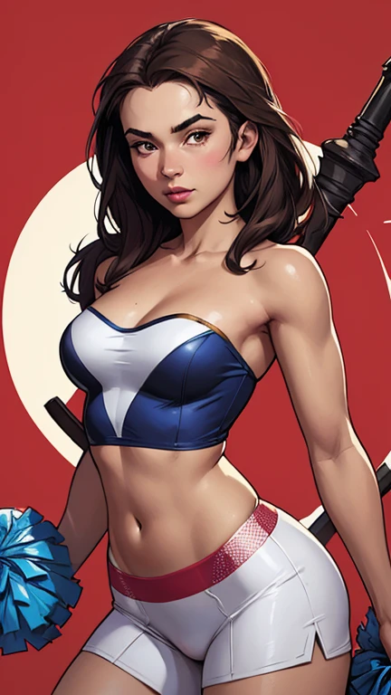 Woman character jeday style warrior armed with a 38 revolver western style atompunk Fallout 4 Jennifer Connelly le with marks of war Cartoon image of a woman .Ilustra??o estilo desenho animado, estilo de arte dos desenhos animados, estilo de arte dos desenhos animados, digital illustration style, estilo atompunk design de personagens altamente detalhado, arte digital detalhada coragem, Forest fan art, Design de personagens de retrato, beautiful digital illustration, retrato de alta qualidade, Arte em quadrinhos, mulher jovem cabelo com transas lindas . Queen Anna of ArendelleBeautiful lined eyes Medium large bust and wonderful sexy clothes. image expression of sexual desire from waist to head illustration Queen Anne of Arendelle atompunk style Fallout 4 The perspective is from below, enfatizando a majestade e o poder da Gigante." armed with a 38 revolver western style with a 38 revolver in her hands jeday style warrior in summer clothes on the beach Character wearing clothesCartoon style corsets hellish clothes Harley Quinn cartoon of a woman .cartoon style illustration, estilo de arte dos computadores roupas de vampira desenhos animados, estilo de arte dos desenhos animados, smile showing teeth Digital illustration style, design de personagens altamente detalhado, arte digital detalhada fantasia sensualizando Design de personagens de retrato, beautiful digital illustration, retrato de alta qualidade, Arte em quadrinhos, mulher jovem. expression of sexual desire white background